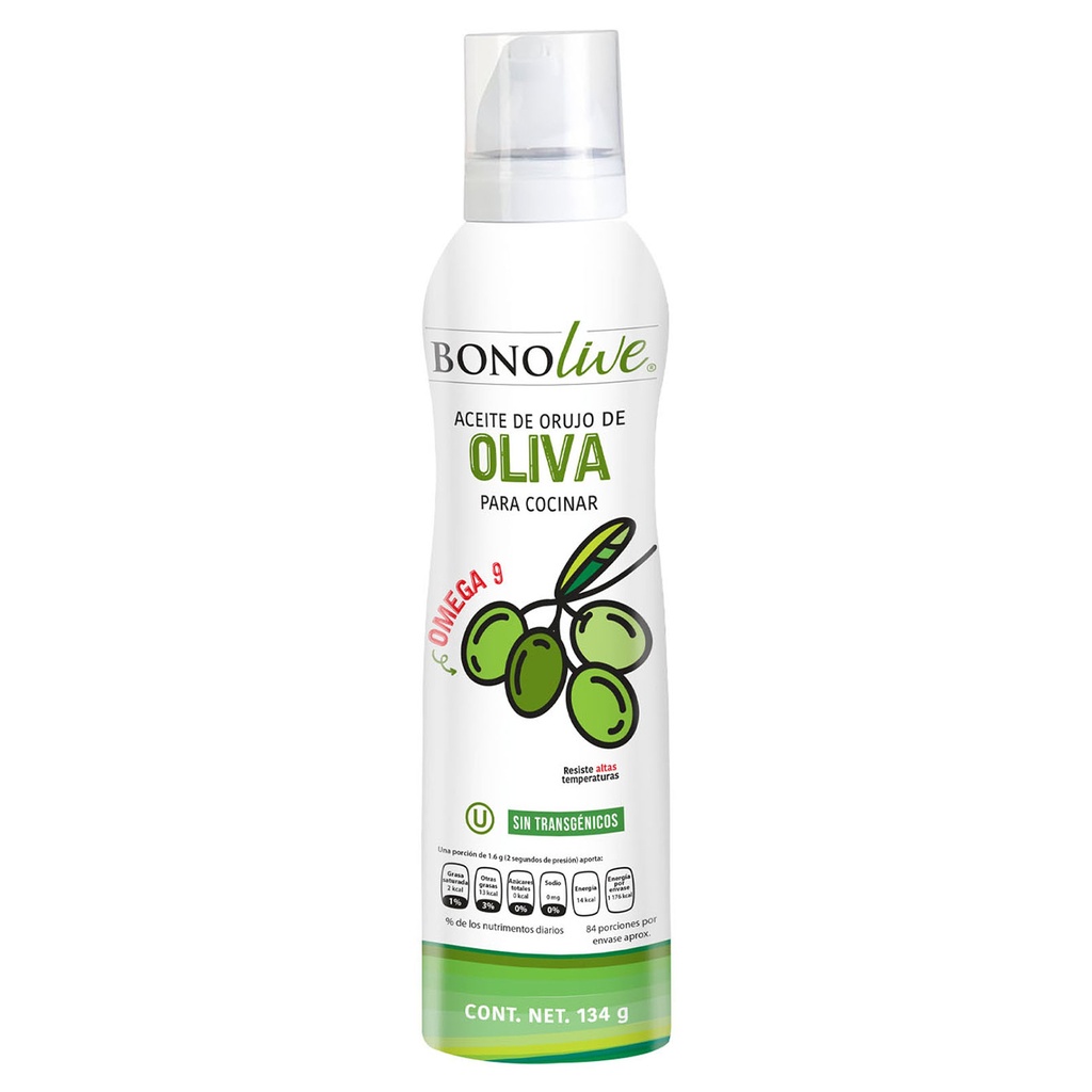 Aceite de Oliva Orujo Spray 134g - Bonolive