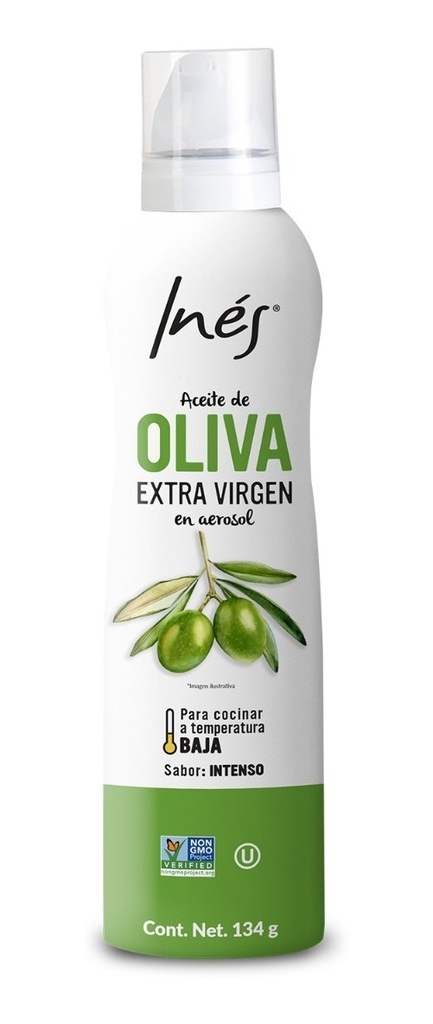 Aceite de Oliva Extra Virgen Spray 134g - Inés