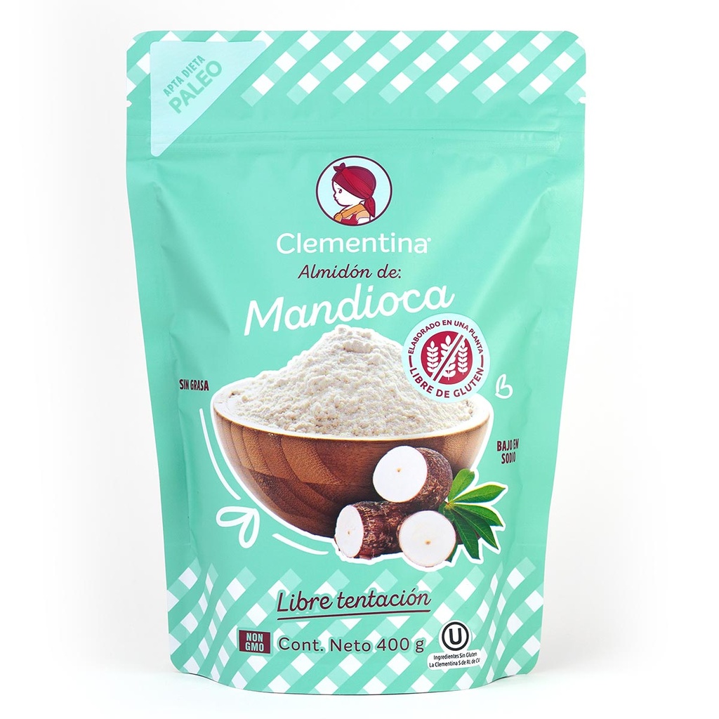 Fécula de Mandioca 400g - Clementina