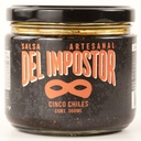 Salsa Artesanal Cinco Chiles 300mL - Del Impostor
