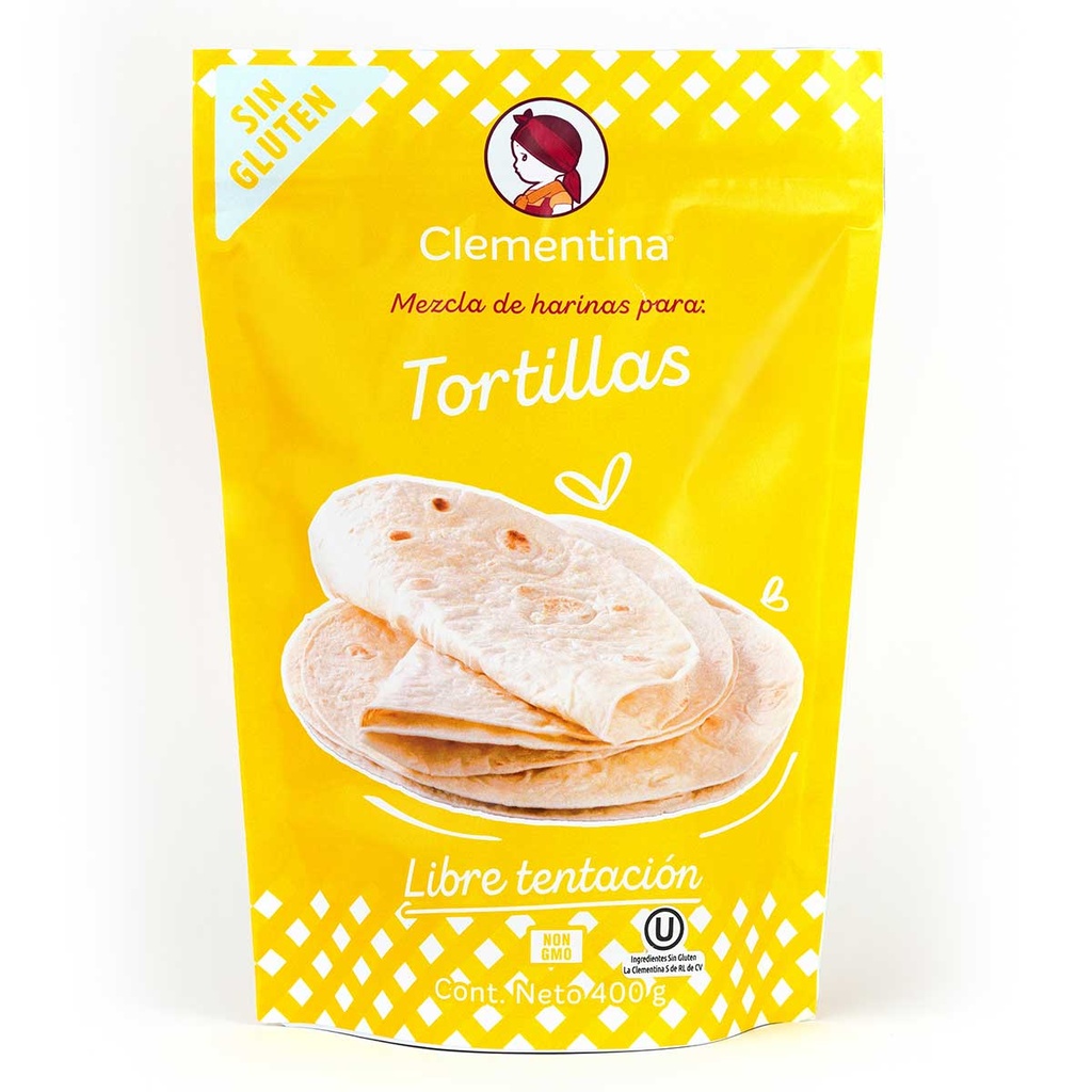 Harina para Tortilla 400g - Clementina