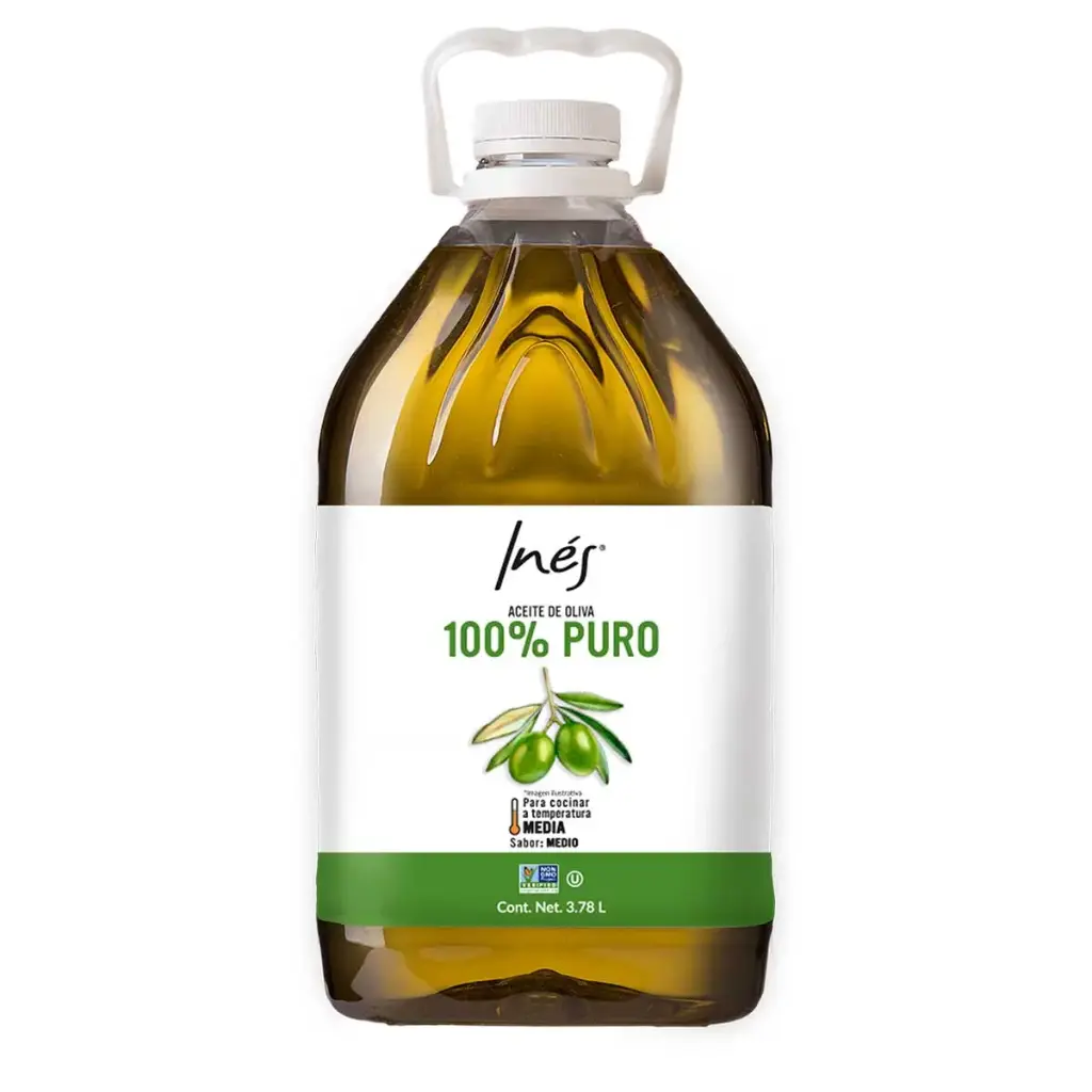 Aceite De Oliva 100% Puro 3.78L - Inés