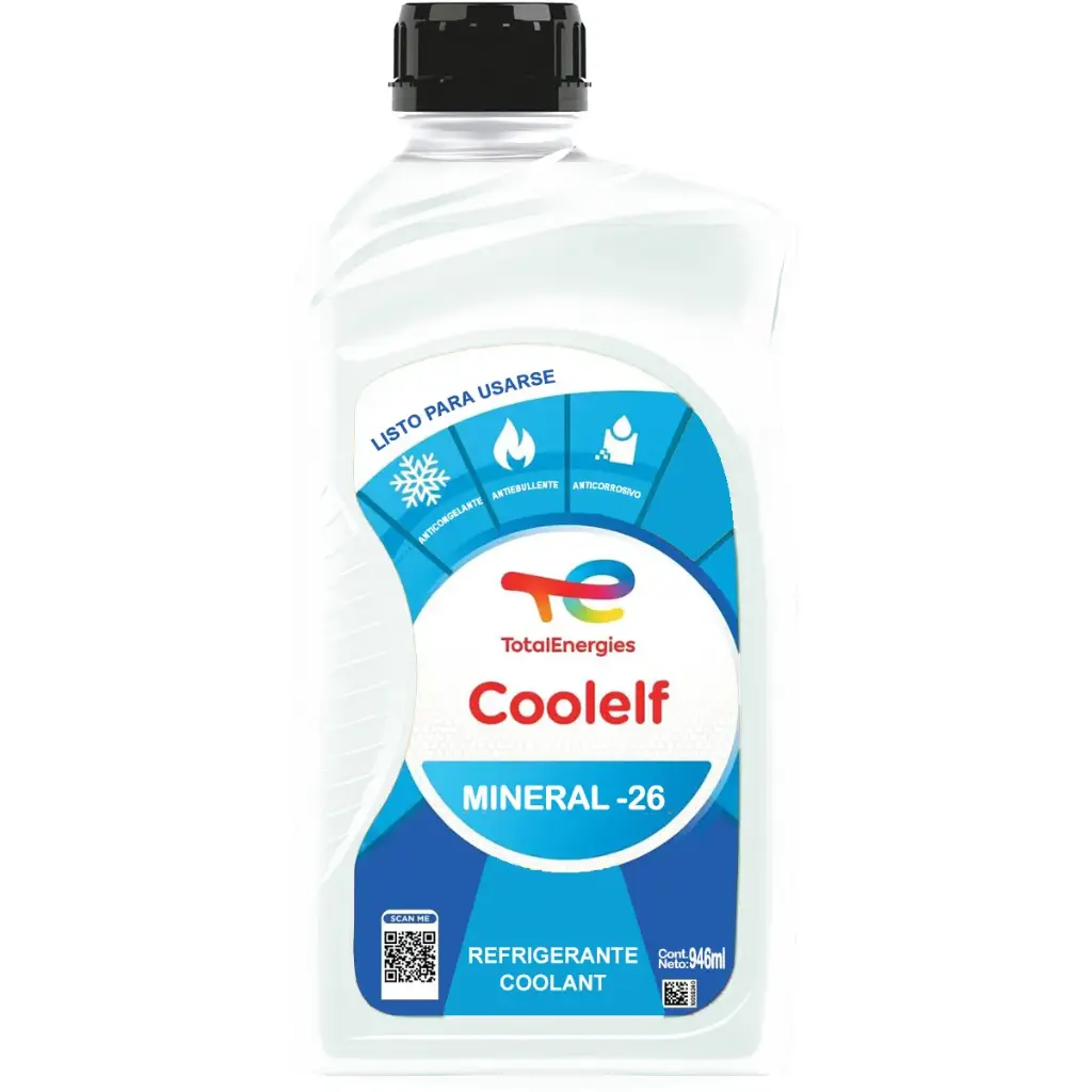 Anticongelante Coolelf Mineral -26 946mL- Total
