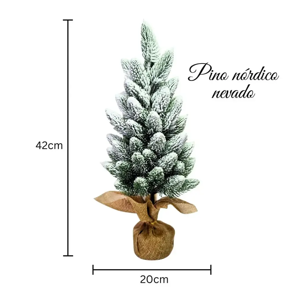 Arbol de Navidad Nevado - Salterna