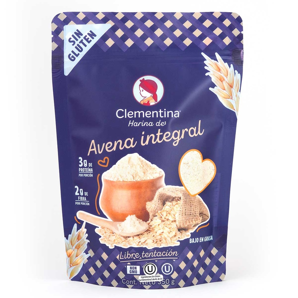 Harina de avena 350g - Clementina