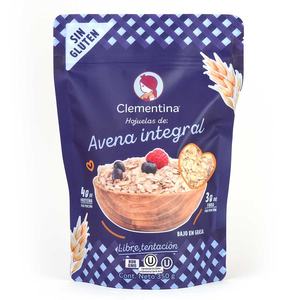 Hojuelas de Avena 350g - Clementina