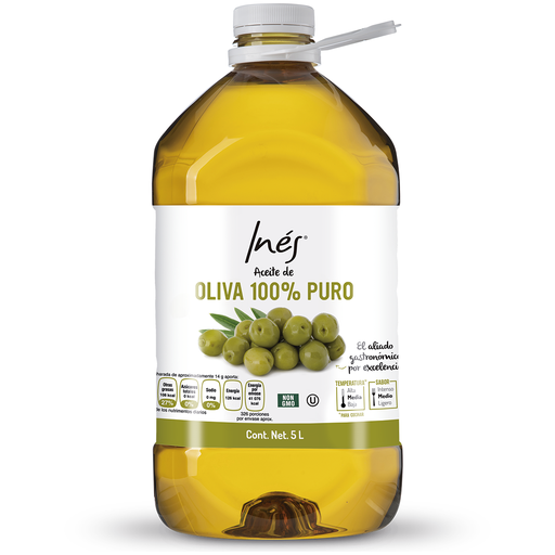 [AOP-5L-INE] Aceite De Oliva 100% Puro 5L - Inés