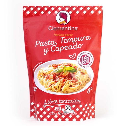 [HPT-400GR-CLE] Harina para Pasta 400g - Clementina