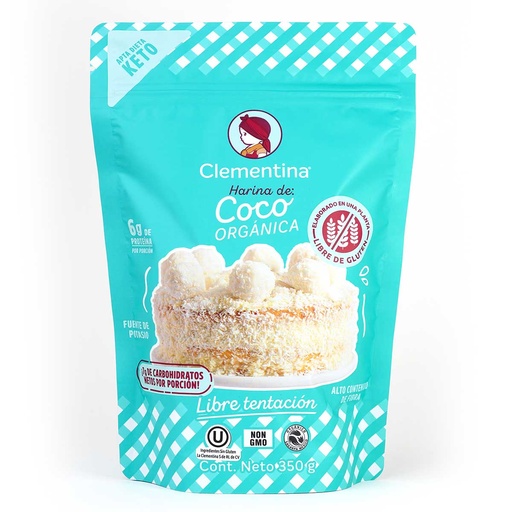 [HC-350GR-CLE] Harina de Coco 350g - Clementina
