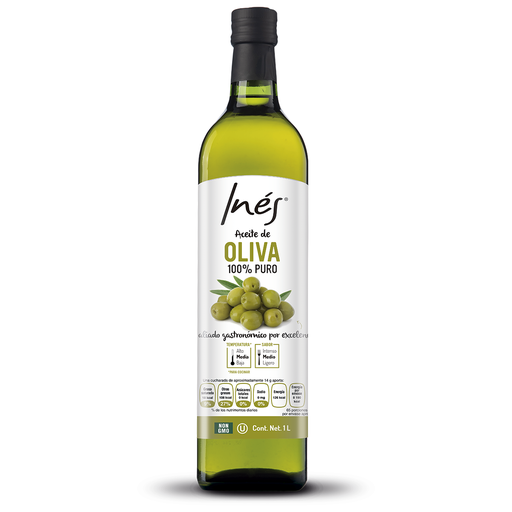 [AOP-1L-INE] Aceite De Oliva 100% Puro 1L - Inés
